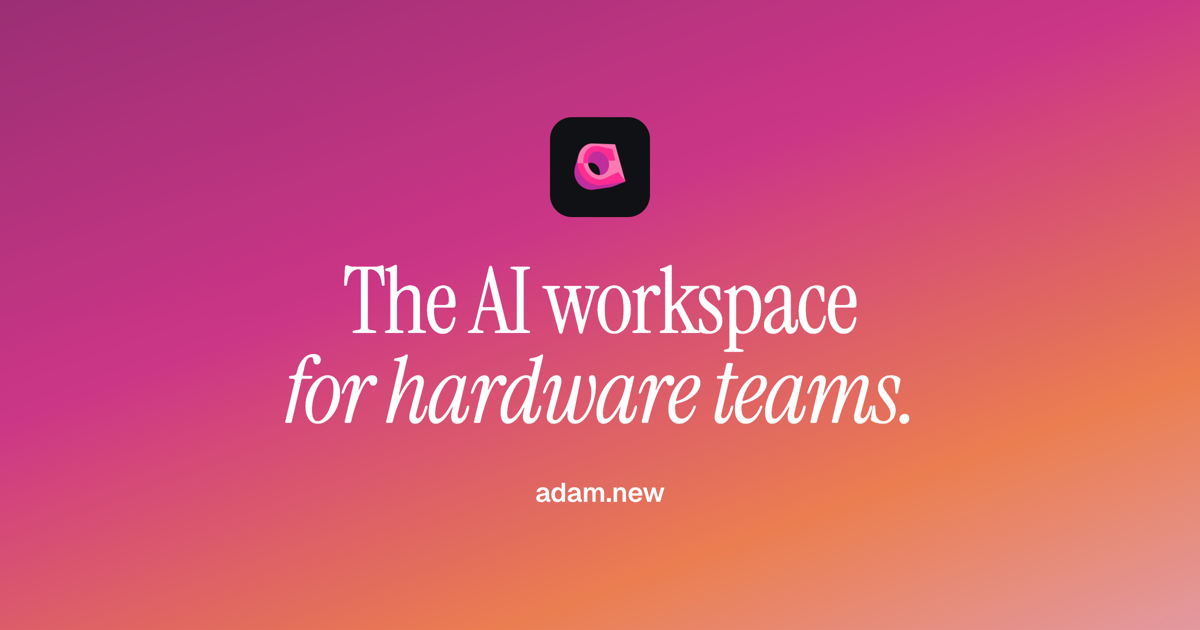 Adam CAD Copilot screenshot